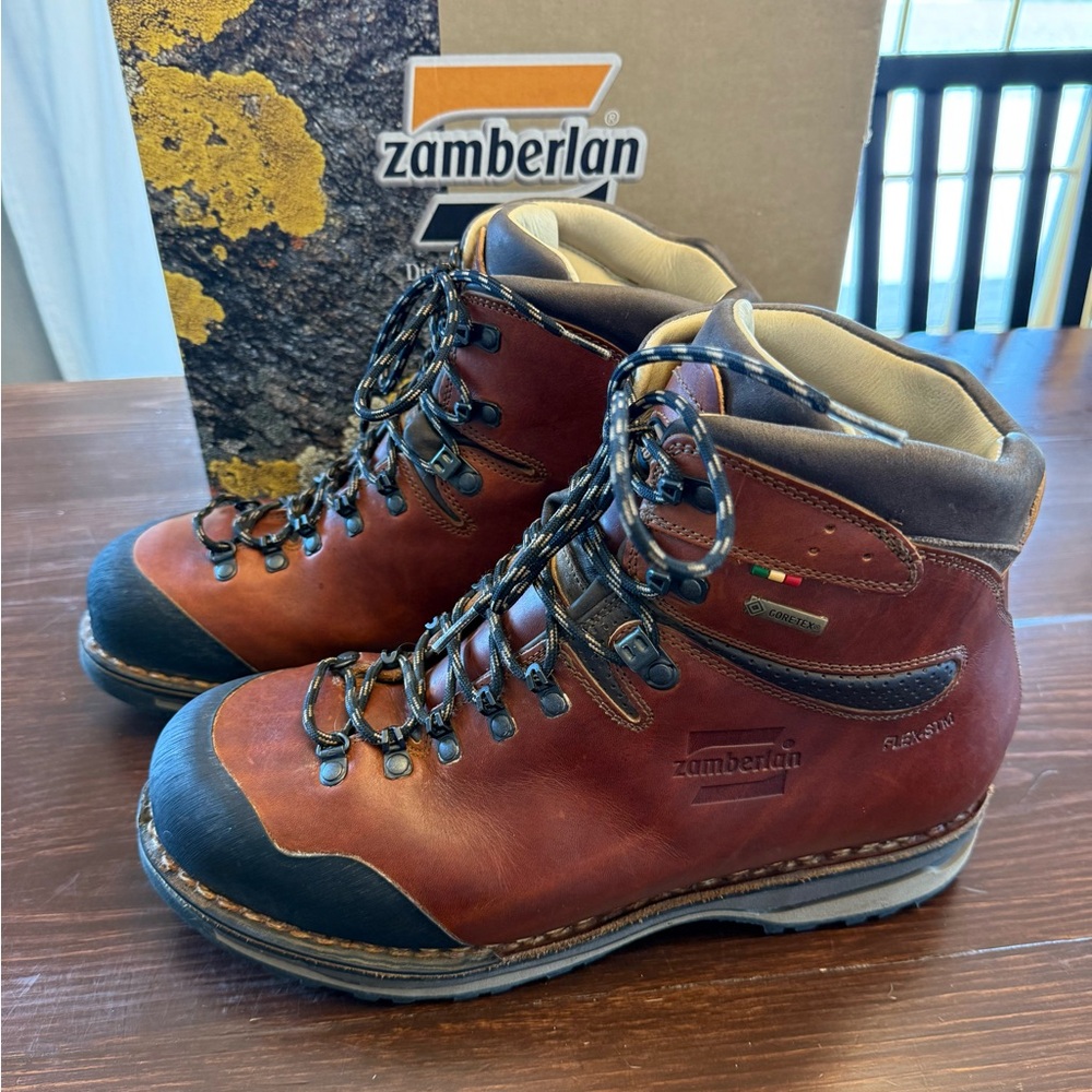 Zamberlan Tofane NW GTX RR Men’s Norwegian Welt Hiking Boots Size 11.5